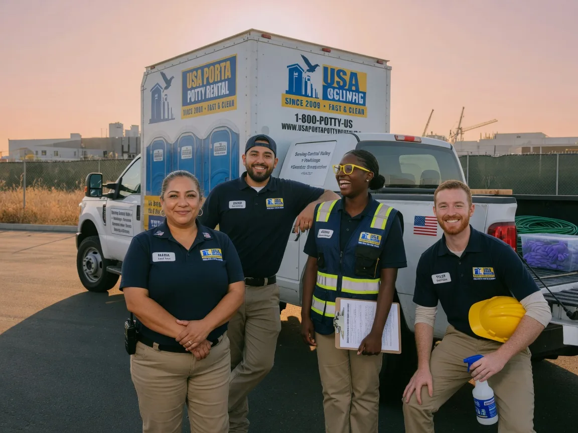 Porta Potty Rental company in Lincoln, CA